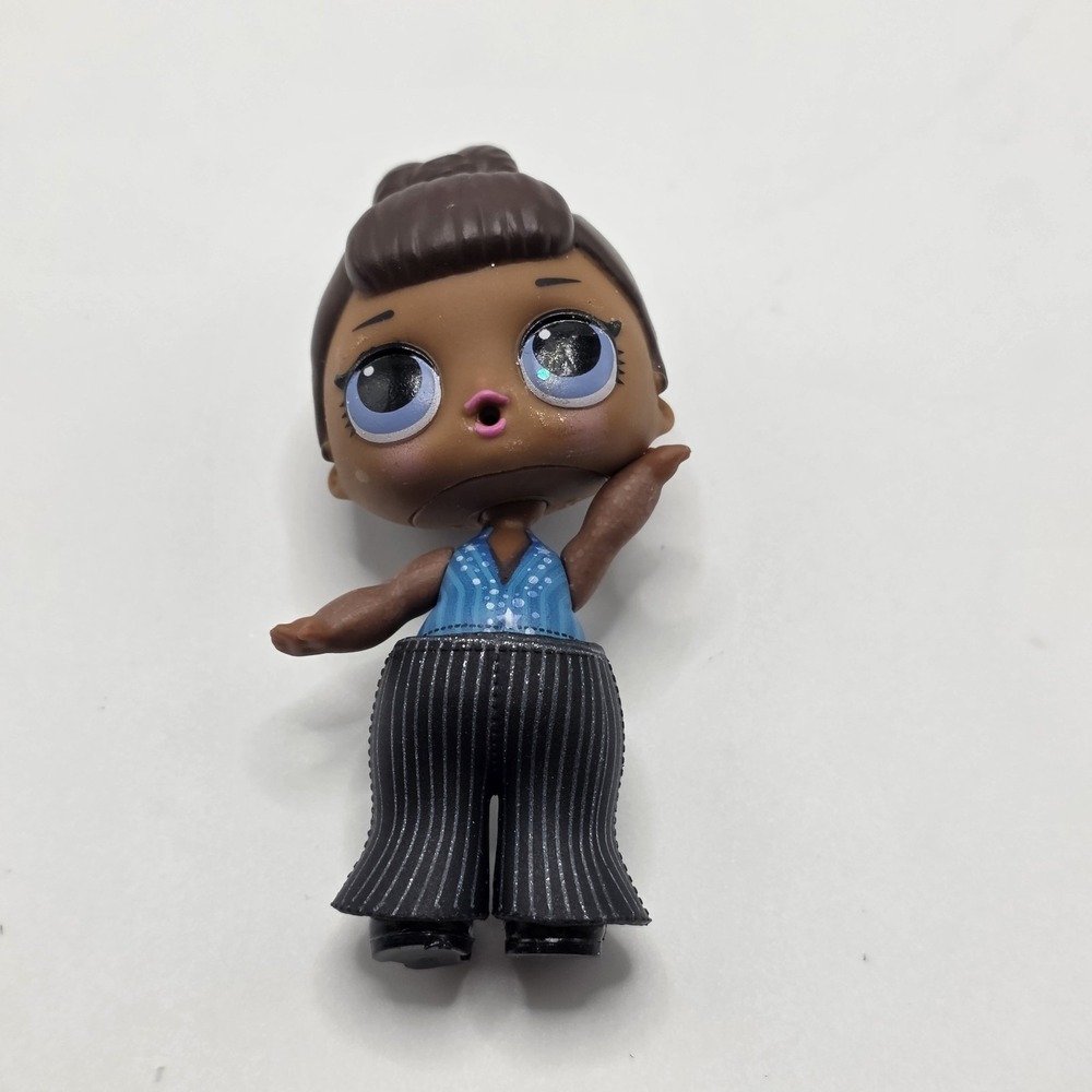 LOL Surprise Doll Brown Hair Blue Eyes‎ With Outfit Replacement Figure